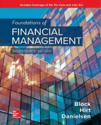 EBOOK : Foundations Of Financial Management, 17th Edition