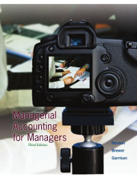 EBOOK : Managerial Accounting For Managers,  3rd Edition