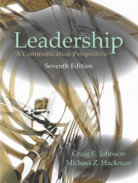 EBOOK : Leadership A Communication Perspective,  7th Edition