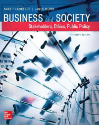 EBOOK : Business And Society : Stakeholders, Ethics, Public Policy, 15th Edition