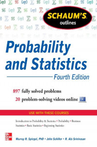 EBOOK : ( Schaum's Outlines ) Probability and Statistics 4th. Ed.