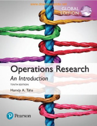 EBOOK : Operations Research An Introduction, 10th edition